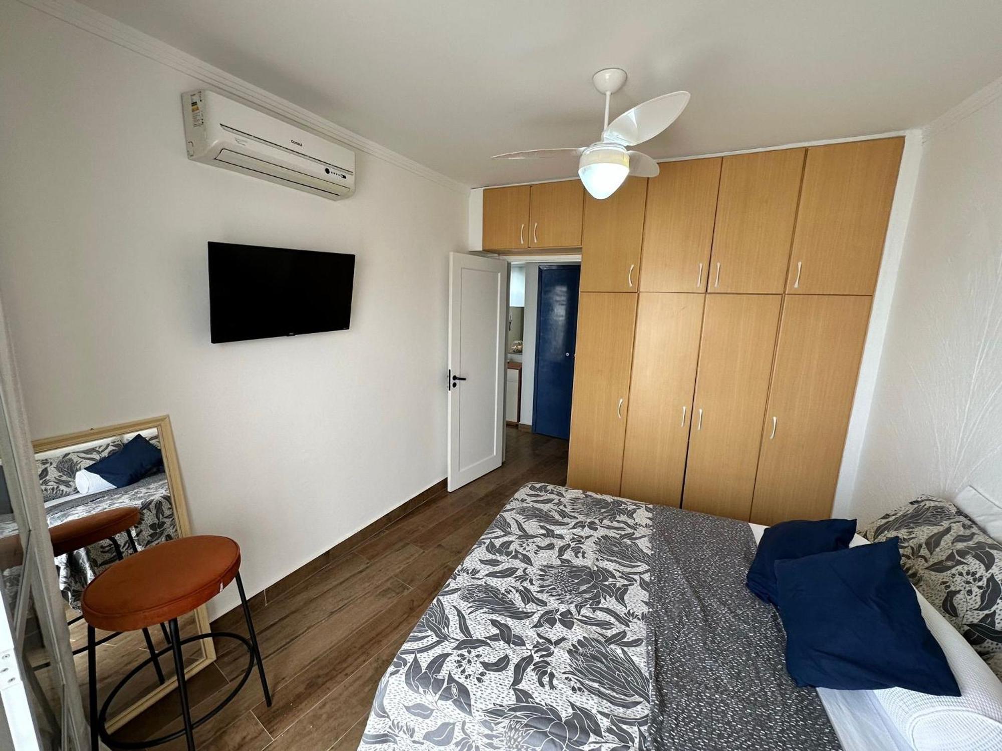 Apartamento Pe Na Areia Melhor Vista Mar De Santos Exterior foto