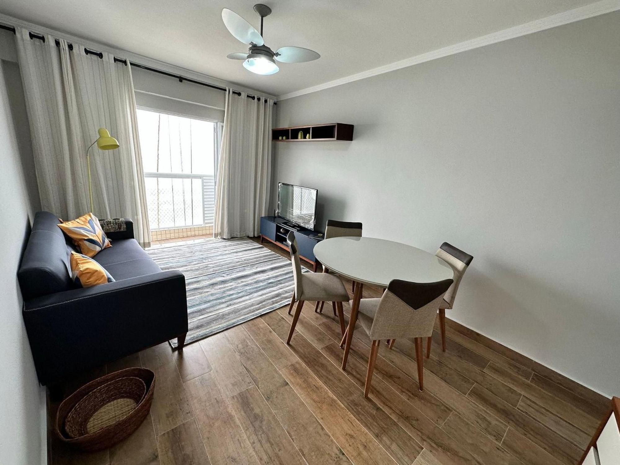 Apartamento Pe Na Areia Melhor Vista Mar De Santos Exterior foto