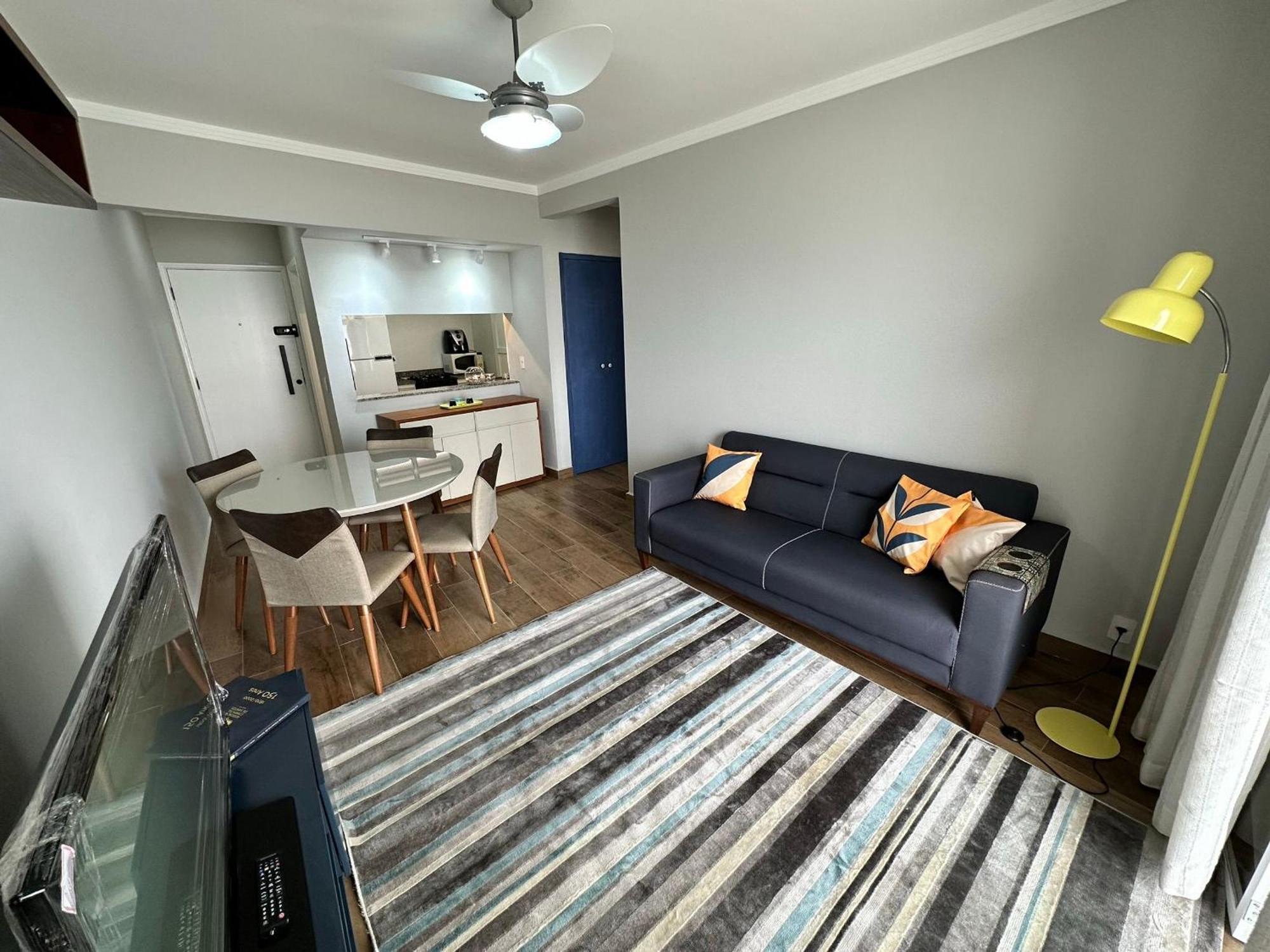 Apartamento Pe Na Areia Melhor Vista Mar De Santos Exterior foto